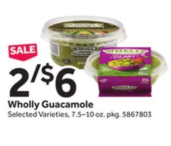 Stop&Shop Wholly guacamole offer