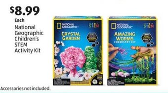 Aldi National Geographic Children's Stem Activity Kit offer