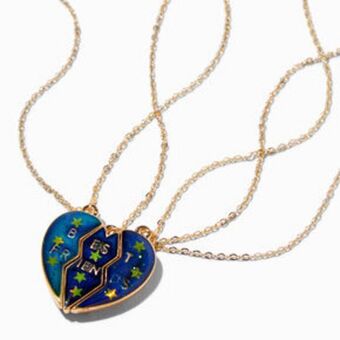 Claire's Best friends star heart mood pendant necklaces - 3 pack offer