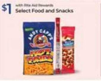 Rite Aid Select food and snacks offer