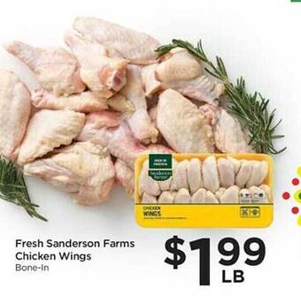 Food 4 Less Fresh sanderson farms chicken wings offer