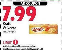 Festival Foods Kraft velveeta offer
