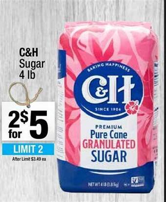 Super King Markets C&h sugar offer