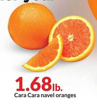 Hy-Vee Cara cara navel oranges offer