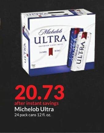 Hy-Vee Michelob ultra offer