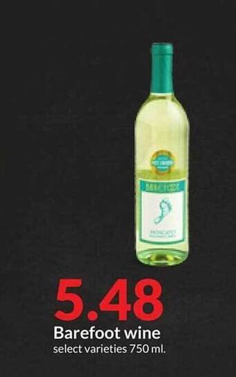 Hy-Vee Barefoot wine offer