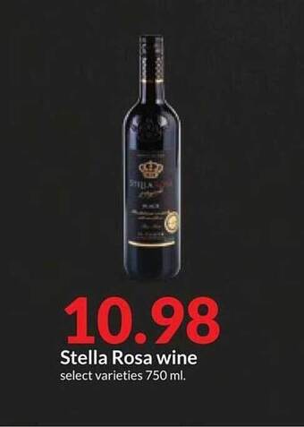 Hy-Vee Stella rosa wine offer