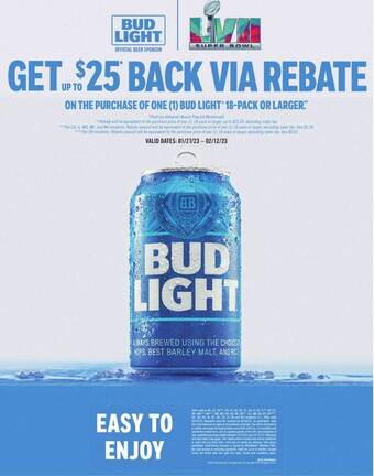Hy-Vee Bud light offer