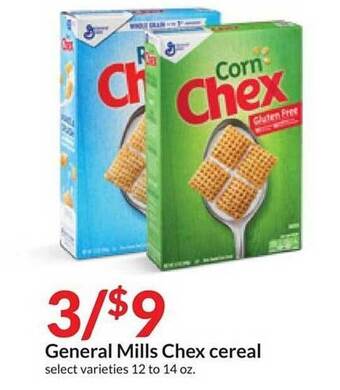 Hy-Vee General mills chex cereal offer