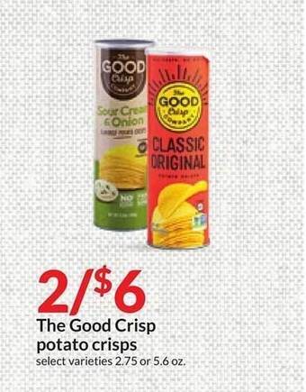Hy-Vee The good crisp potato crisps offer