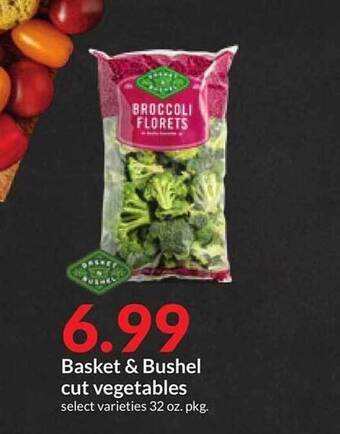 Hy-Vee Basket & bushel cut vegetables offer