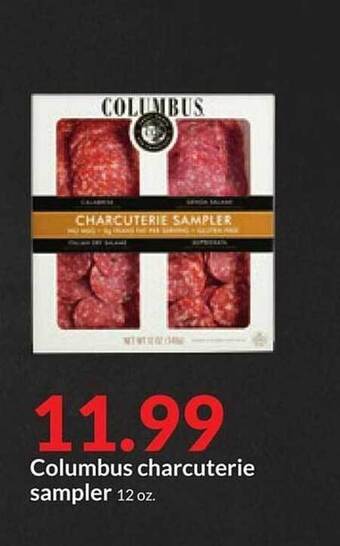 Hy-Vee Columbus charcuterie sampler offer