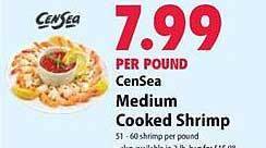 Festival Foods Censea medium cooked shrimp offer