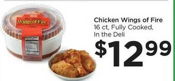 Food 4 Less Chicken wings of fire offer