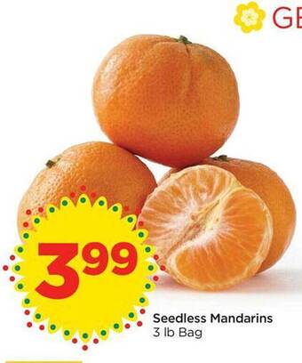 Food 4 Less Seedless mandarins offer