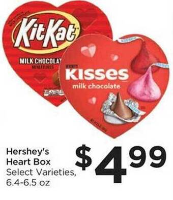 Food 4 Less Hershey's heart box offer