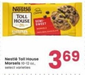 Albertsons Nestle Toll House Morsels 10-12 oz offer
