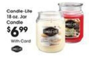 Kroger Candle-Lite 18 oz. Jar Candle offer