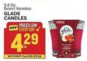 Food Lion Glade candles offer