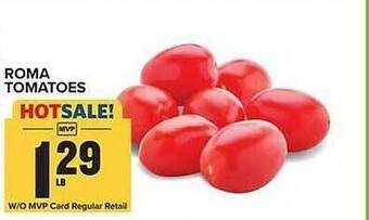 Food Lion Roma tomatoes offer