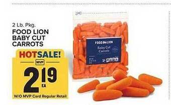 Food Lion Food lion baby cut carrots offer