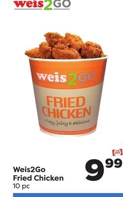 Weis Markets Weis2go fried chicken offer