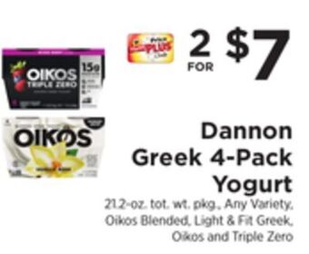 ShopRite Greek 4-pack yogurt offer