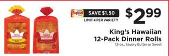 ShopRite 12-pack dinner rolls offer