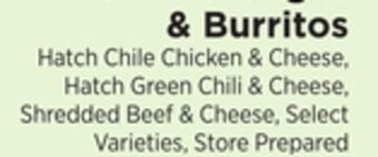 ShopRite Burritos offer