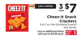 ShopRite Snack crackers offer
