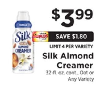 ShopRite Almond creamer offer