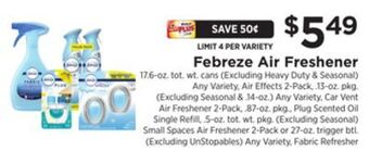 ShopRite Air freshener offer