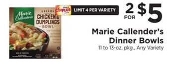 ShopRite Dinner bowls offer