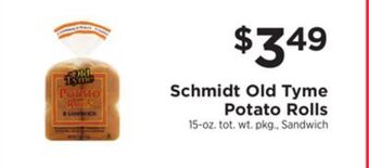 ShopRite Old tyme potato rolls offer