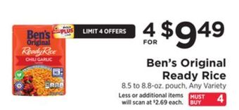ShopRite Ready rice offer