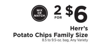 ShopRite Potato chips family size offer
