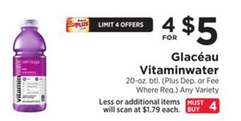 ShopRite Vitaminwater offer