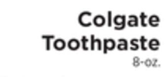 ShopRite Toothpaste offer