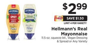 ShopRite Real mayonnaise offer