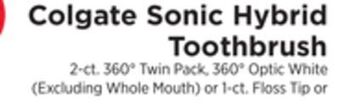 ShopRite Sonic hybrid toothbrush offer
