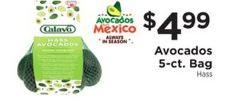 ShopRite Avocados 5-ct. bag offer