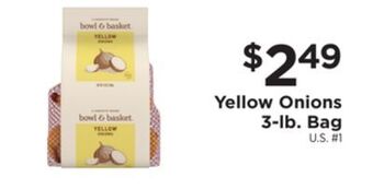 ShopRite Yellow onions 3-lb. bag offer