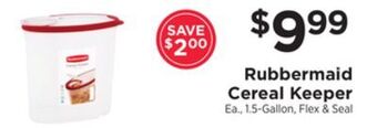 ShopRite Cereal keeper offer