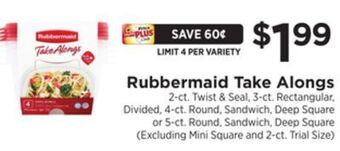 ShopRite Take alongs offer