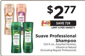 ShopRite Professional shampoo offer