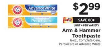 ShopRite Toothpaste offer