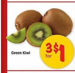 H-E-B Green kiwi offer