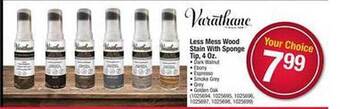 Ace Hardware Varathane less mess wood stain with sponge tip offer