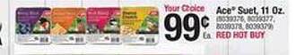 Ace Hardware Ace suet offer