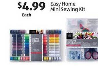 Aldi Easy home mini sewing kit offer